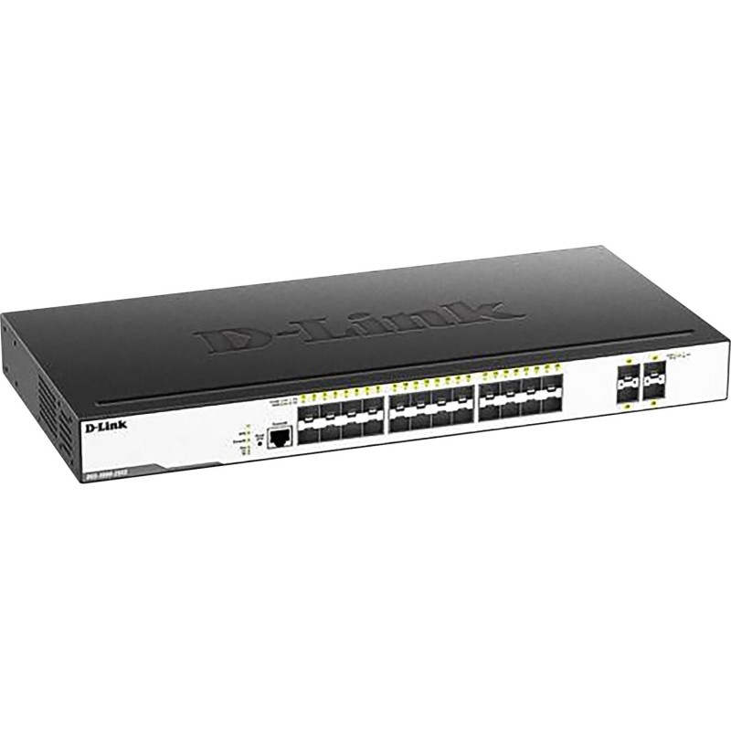 Коммутатор D-Link DGS-3000-28XS/B1A 24х1000Base-X SFP, 4х10GBase-X SFP