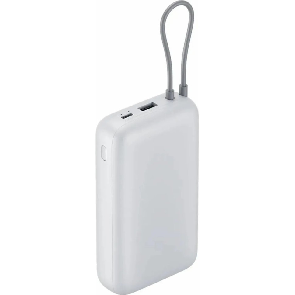 Внешний аккумулятор с встр.каб. Xiaomi BHR9738GL 20000mAh GL Light Gray