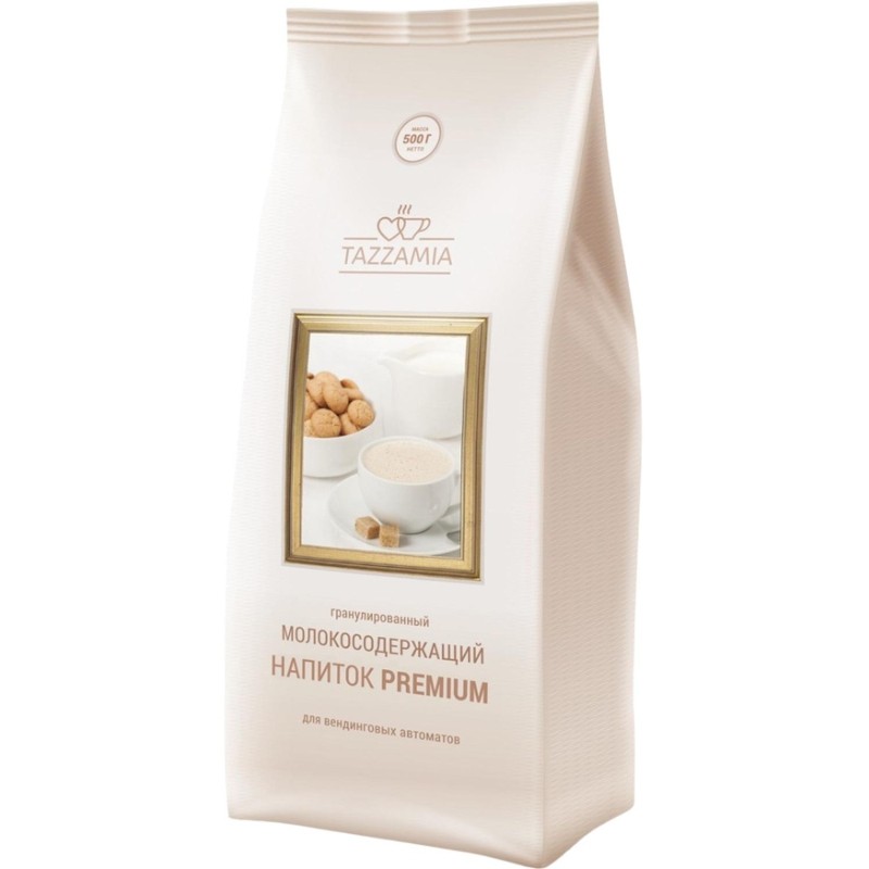 Молочный напиток Tazzamia Premium гран, 500гр