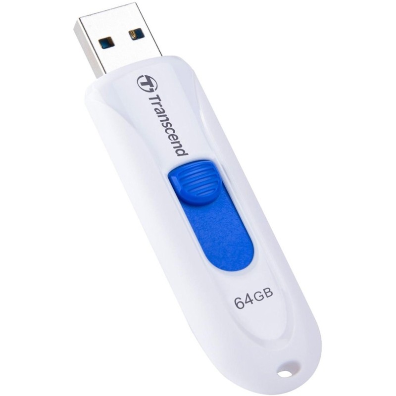 Флеш-память Transcend JetFlash 790, 64Gb, USB 3.1 G1, б/син, TS64GJF790W