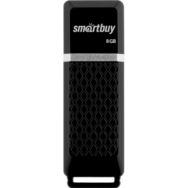 Флеш-память Smartbuy UFD 8GB Quartz series Black (SB8GBQZ-K)