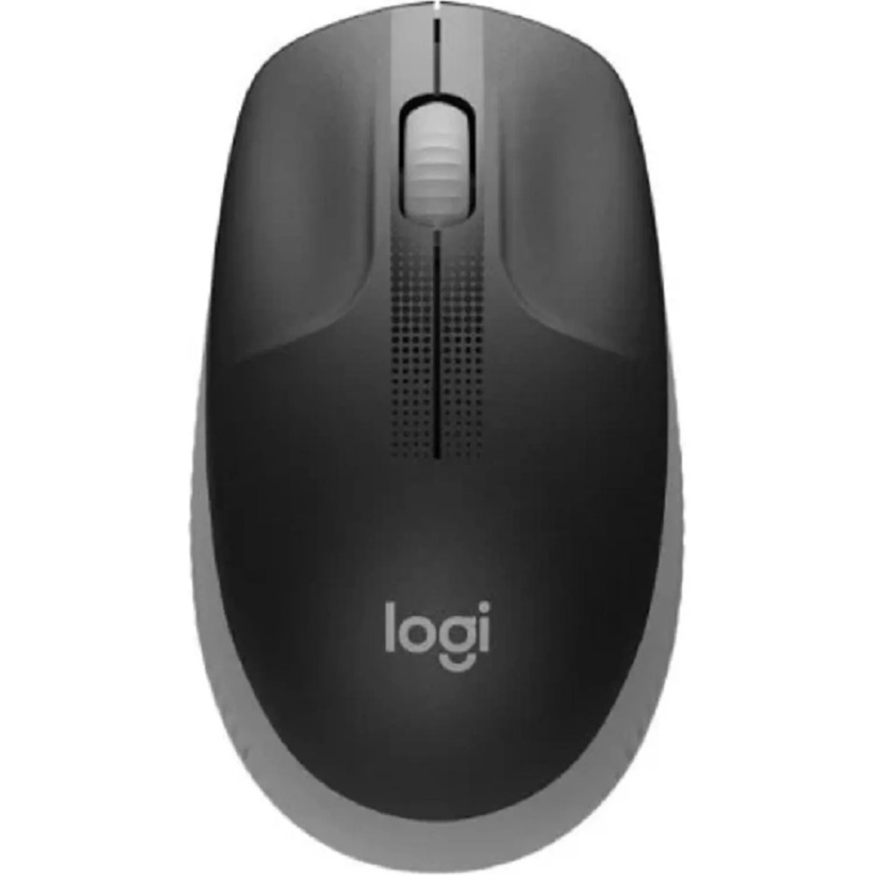 Мышь компьютерная LOGITECH (910-005906) беспроводная/1000 dpi/3кн/M190 Grey