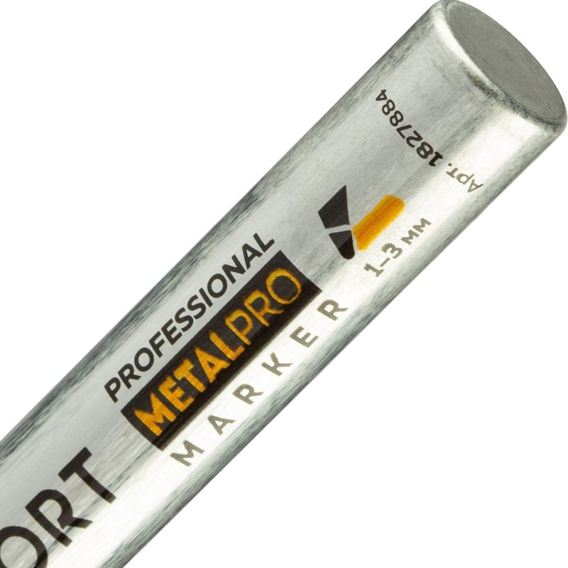 Маркер для металла TOPFORT MetalPro 1-3 мм черный