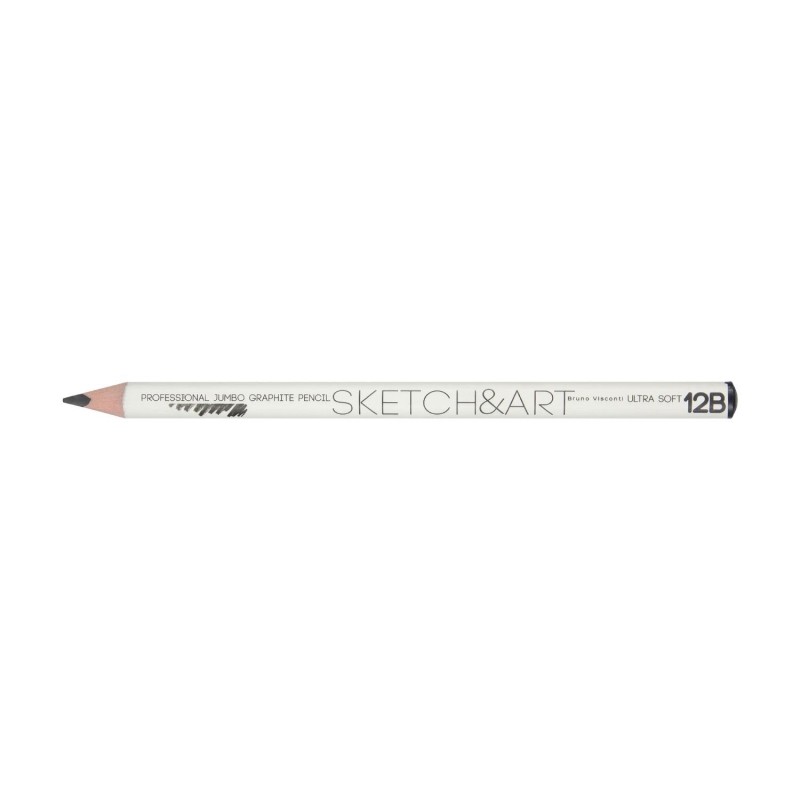 Карандаш чернографитный SKETCH&ART 12В, 4мм 21-0064/08