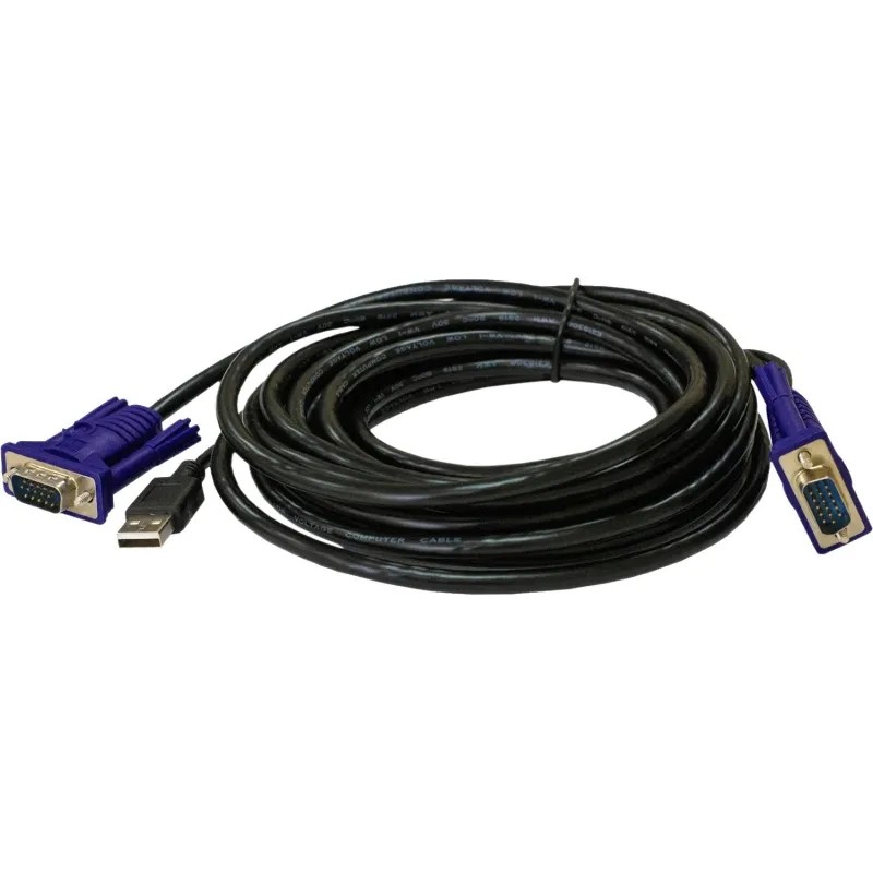Кабель Origo KVM OKVMCU3/A1A с разъемами VGA и USB, 3 м