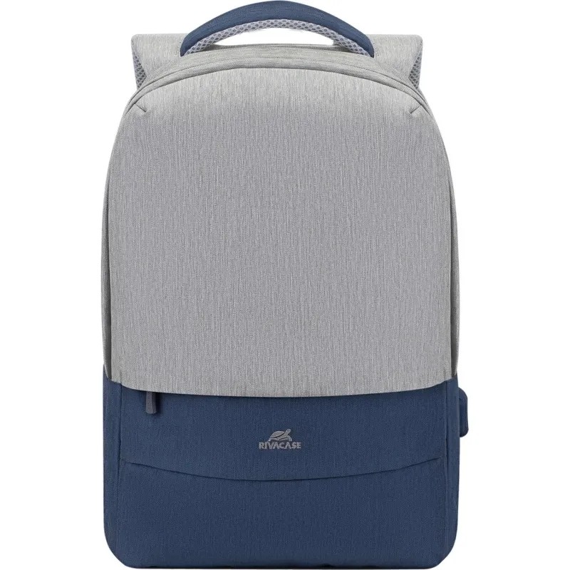 Рюкзак для ноутбука RIVACASE 7562 grey/dark blue 15.6/6