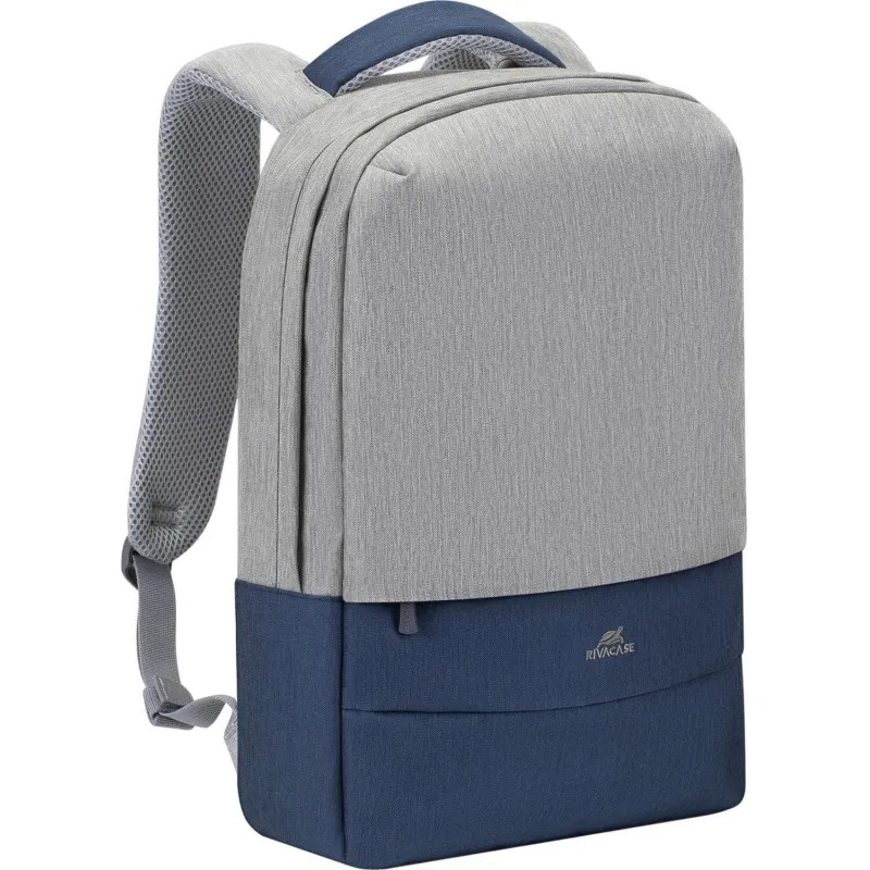 Рюкзак для ноутбука RIVACASE 7562 grey/dark blue 15.6/6