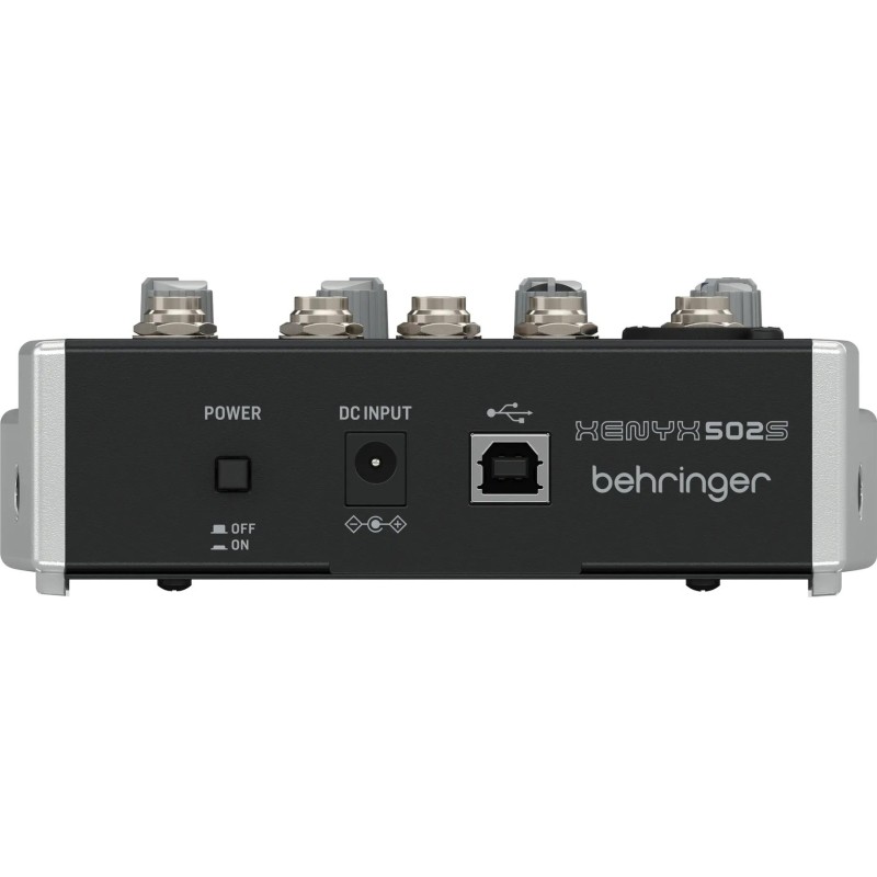 Микшерный пульт Behringer Xenyx 502S, аналогов. 5 вх, USB интерф. для стрим