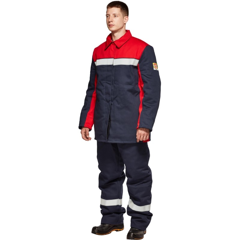 Костюм сварщика утепленный 100% х/б 450г/м2(модель КС04ОТ) (р.44-46)170-176
