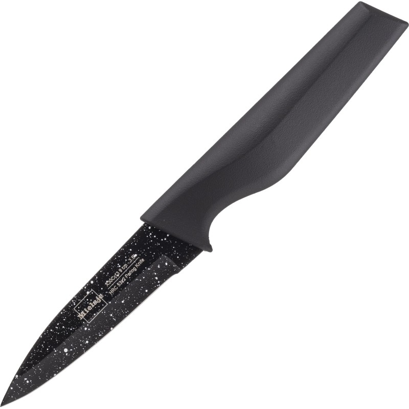 Нож для чистки овощей Santoku 9 см. рукоять Soft Touch, Mielaje