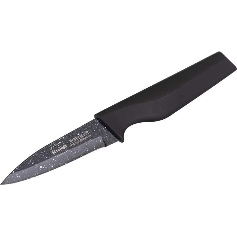 Нож для чистки овощей Santoku 9 см. рукоять Soft Touch, Mielaje