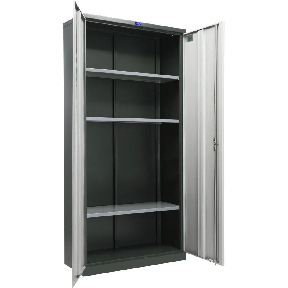 Шкаф для бумаг Cobalt Office 18 антрацит/серый (R7043/7038) 915х370х1830 Шкаф для бумаг Cobalt Office 18 антрацит/серый (R7043/7038) 915х370х1830