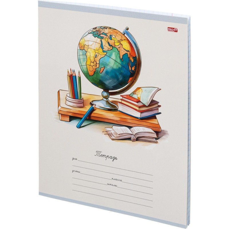 Тетрадь клетка 12л. Школьные мотивы, ассорти, 2 (12-4278)