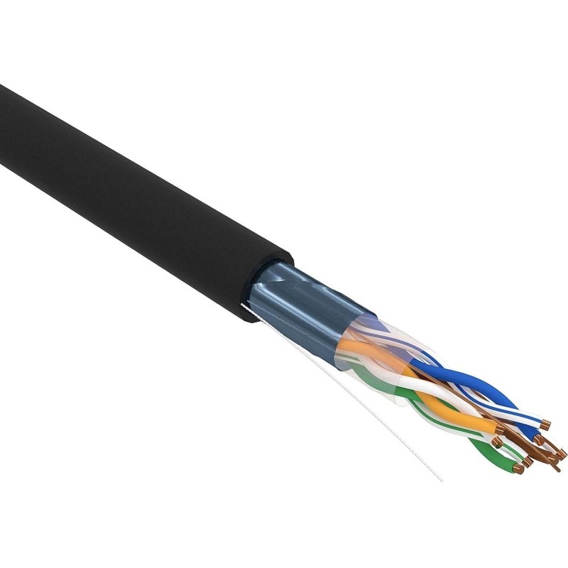 Кабель REXANT (01-0146-1) F/UTP CAT 5e, PE, 4PR, 24AWG, OUTDOOR, SOLID,305м