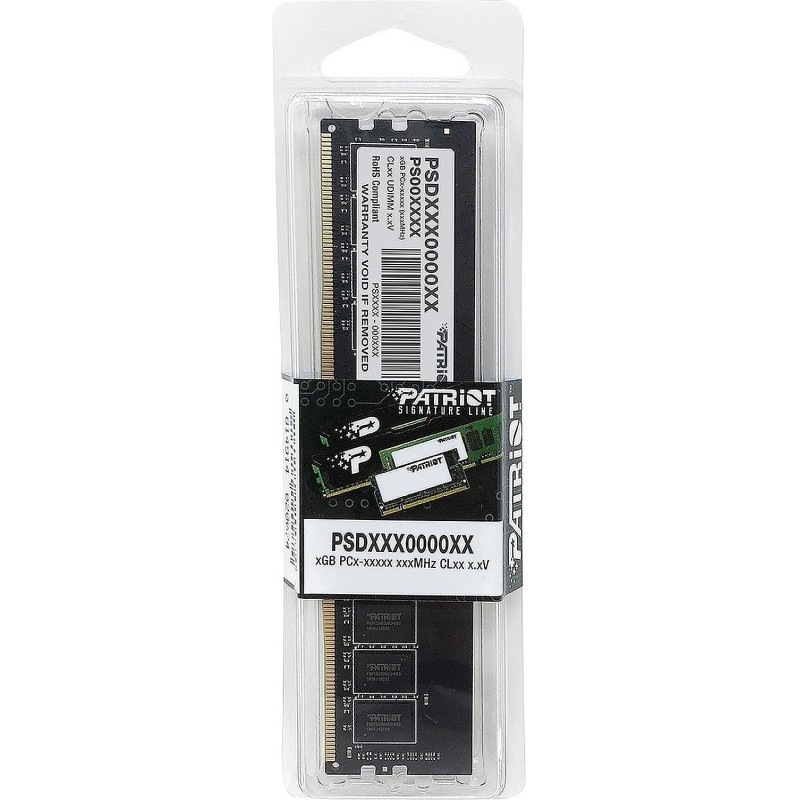 Модуль памяти Patriot DDR4 DIMM 8GB 3200Мгц CL22 (PSD48G32002)