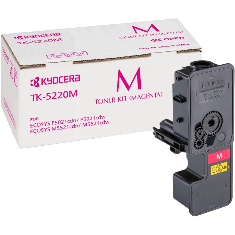 Тонер-картридж Kyocera TK-5220M пурп. для ECOSYS M5521