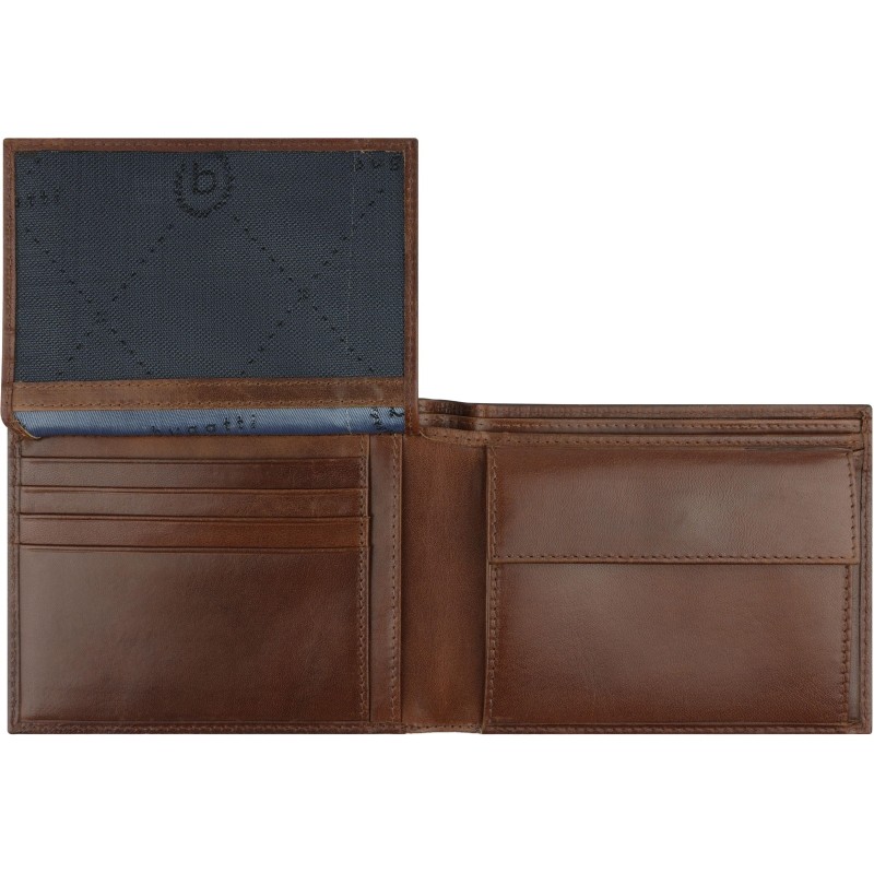 Портмоне BUGATTI Nobile,защRFID, коньячн цв,воловья кожа,12х2х9,5, 49125407