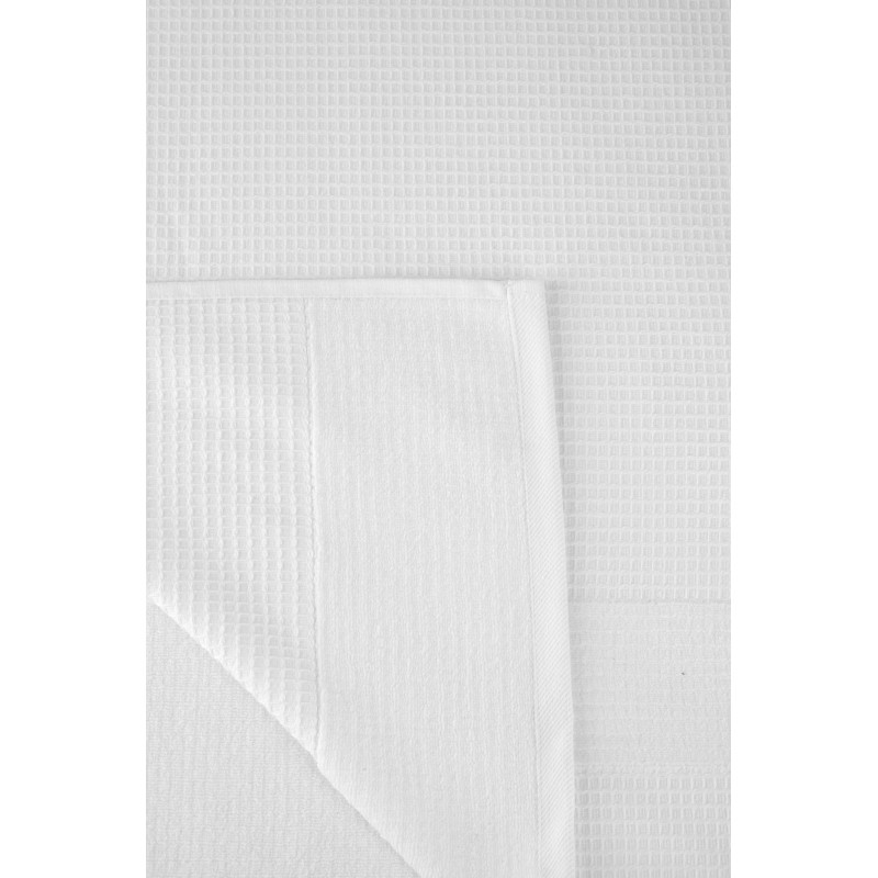 Полотенце TAC/махровое/WAFFLE/50х90/400 г/м2  BEYAZ, белый