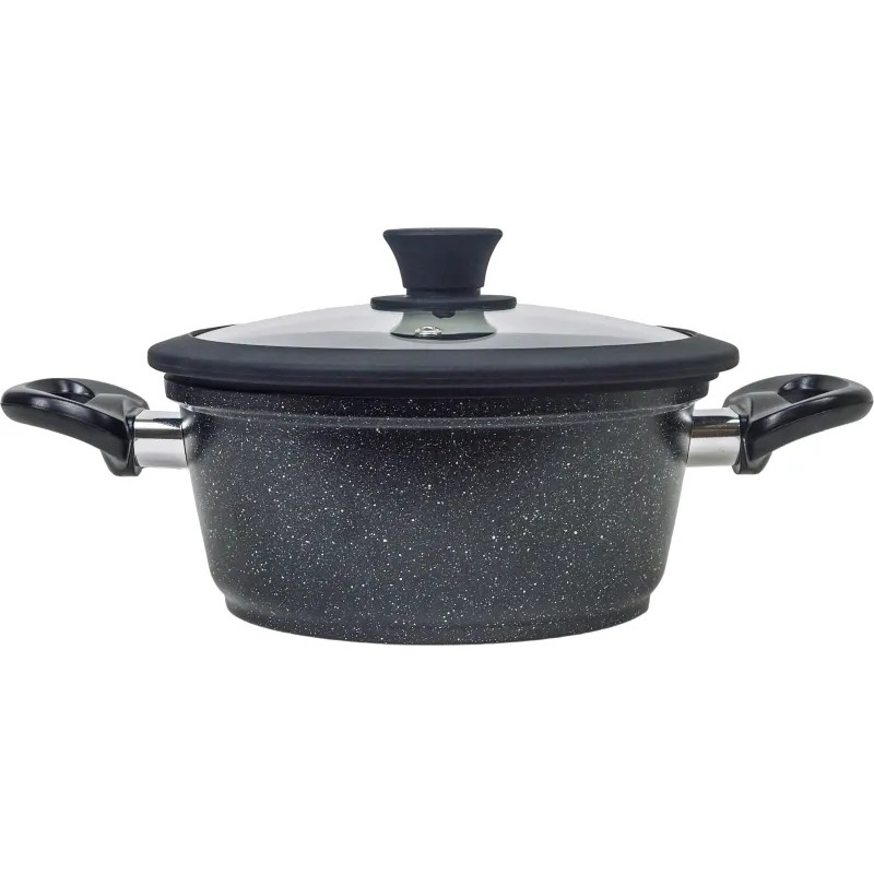 Кастрюля 3,3 л. с крышкой и ненагр. ручками Panairo Forrena PRO MAX