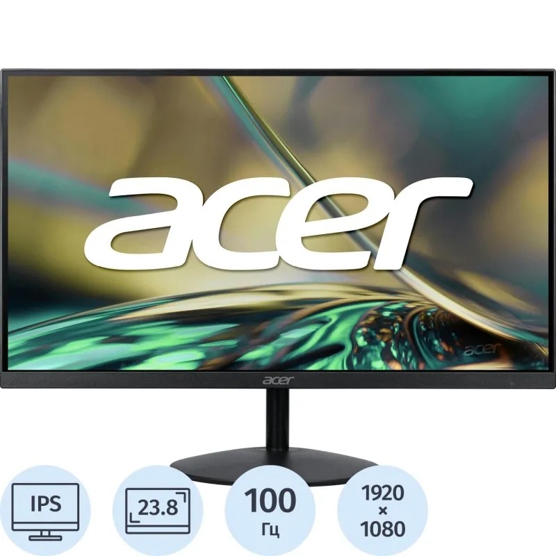 Монитор ACER SA242YEBI(UM.QS2EE.E01)23.8/IPS/FHD/100hz/250cd/4ms/HDMI/VGA