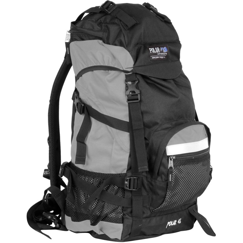 Рюкзак Polar 38.5 л серый/чёрный