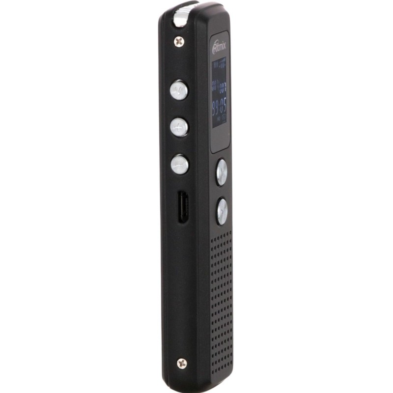 Диктофон цифровой Ritmix RR-120 8GB black