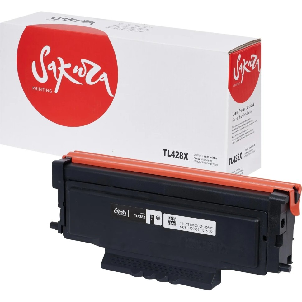 Тонер-картридж Sakura TL-428X чер. пов.емк. для Pantum P3308DN/M7308FDN Тонер-картридж Sakura TL-428X чер. пов.емк. для Pantum P3308DN/M7308FDN