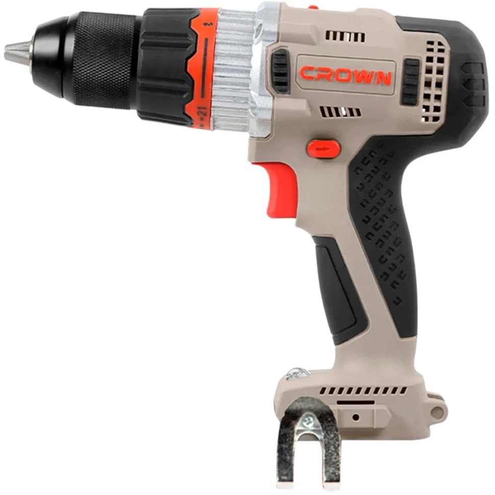 Дрель-шуруповерт ударная аккумуляторная BL CROWN CT21093HMX