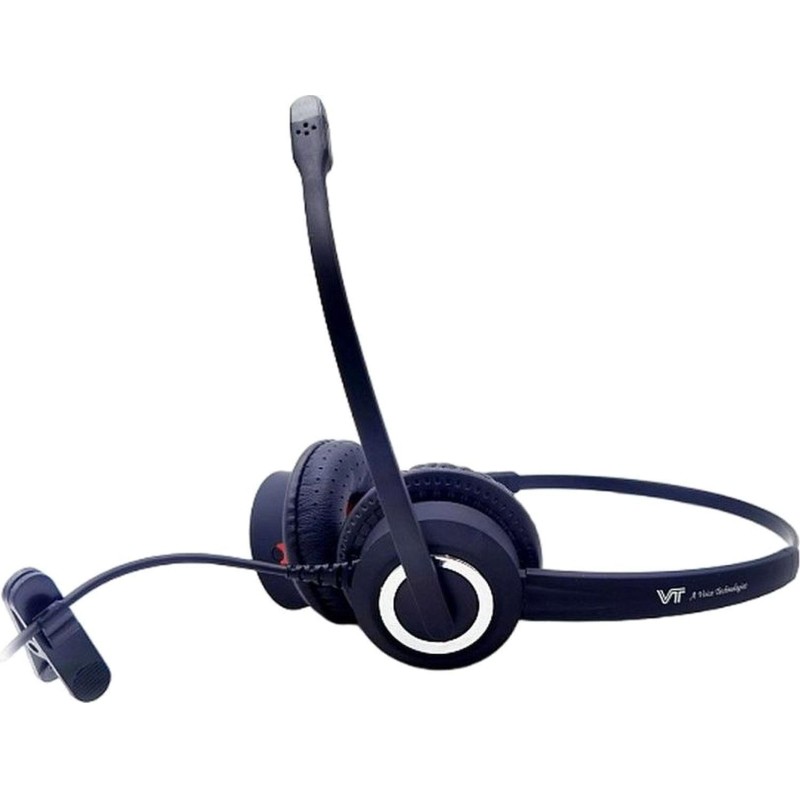 Гарнитура VT VT6300-D USB, Дуо, HD звук, микрофон с шумоподавлением