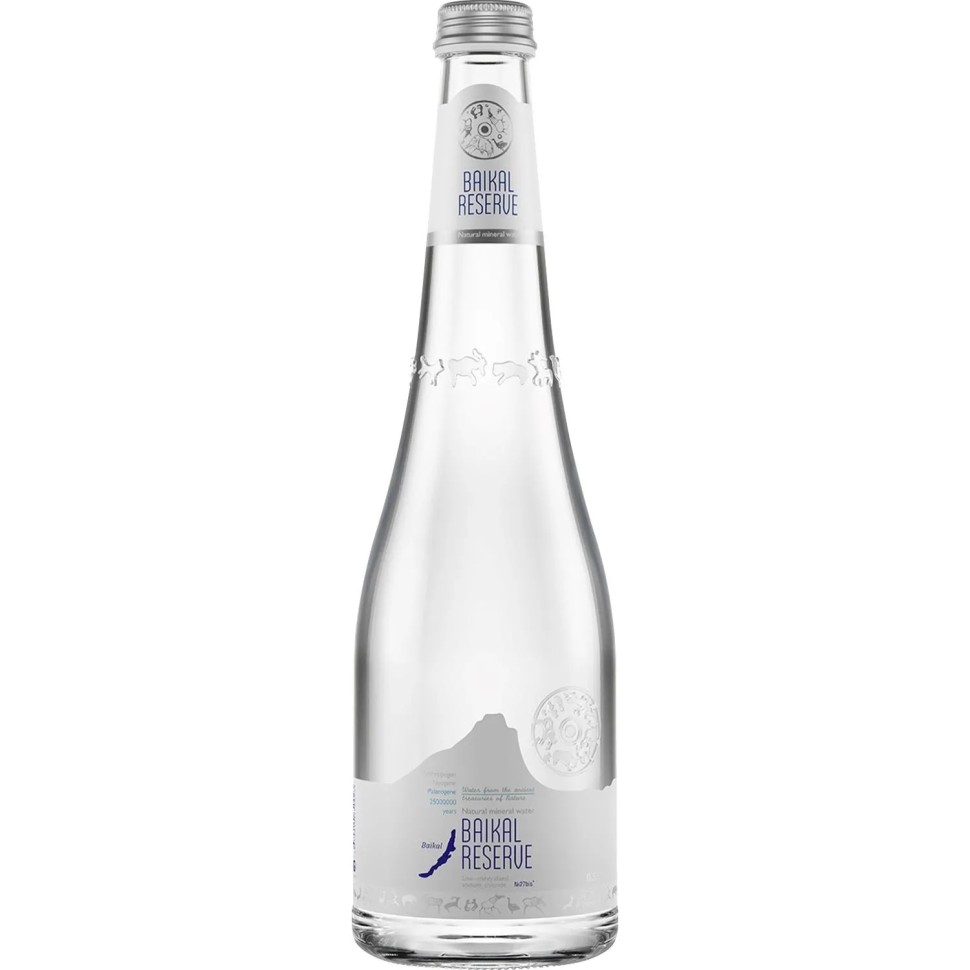 Вода минеральная Байкал Резерв / Baikal Reserve газ.  Ст. 0.53 л