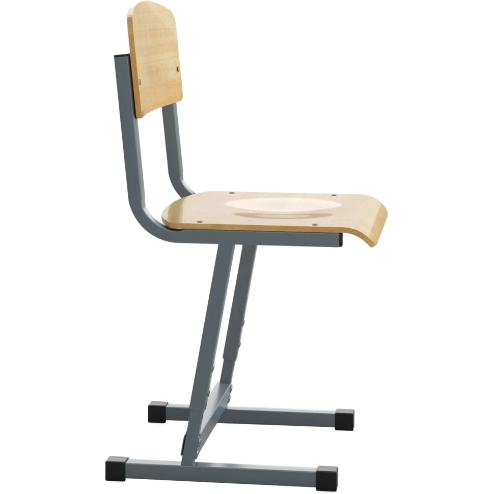 Стул ученический MET_Комус Мебель 5-7р.г. (4-6р.г) серый НОВ Стул ученический MET_Комус Мебель 5-7р.г. (4-6р.г) серый НОВ