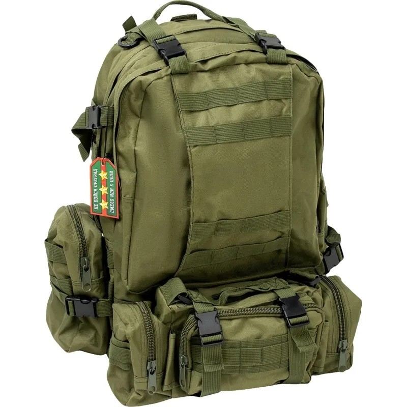 Рюкзак тактический Storm tactic мужской, 50 л, oxford, зеленый 7914122
