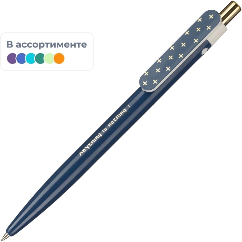 Ручка шариковая автомат. M&amp;G SimpleMe0,5,масл,син,асс ABP201742205F4C