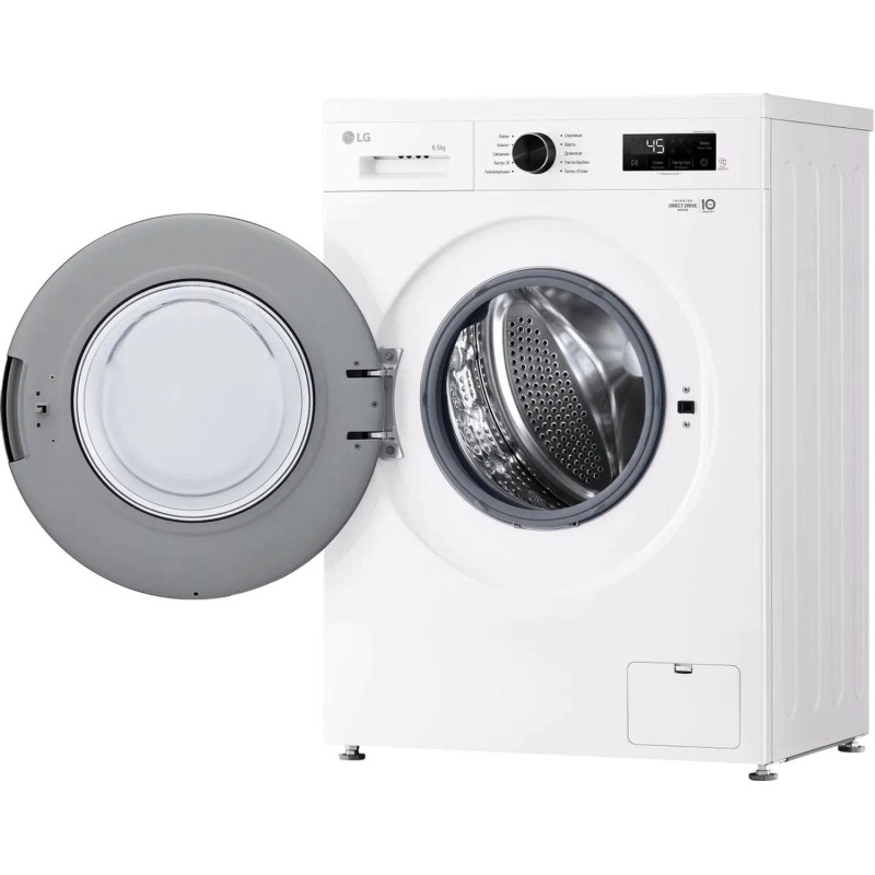 Стиральная машина LG F2Y1WS6W кл.:A фронт. макс.:6.5кг белый инвертер