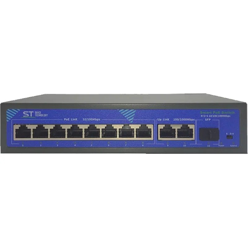 Коммутатор POE Space Technology ST-S87POE(2G/1S/120W/A)PRO