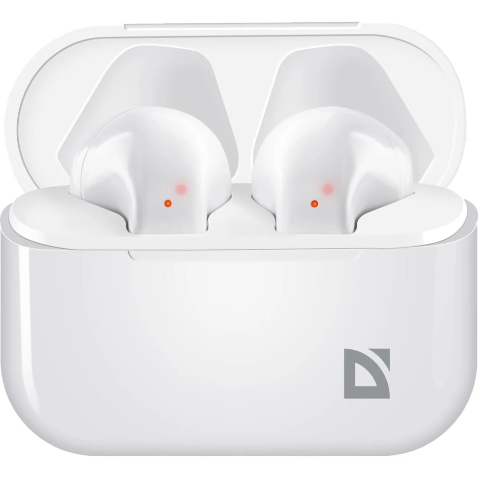 Наушники Defender Twins 955 Белый, TWS, Bluetooth