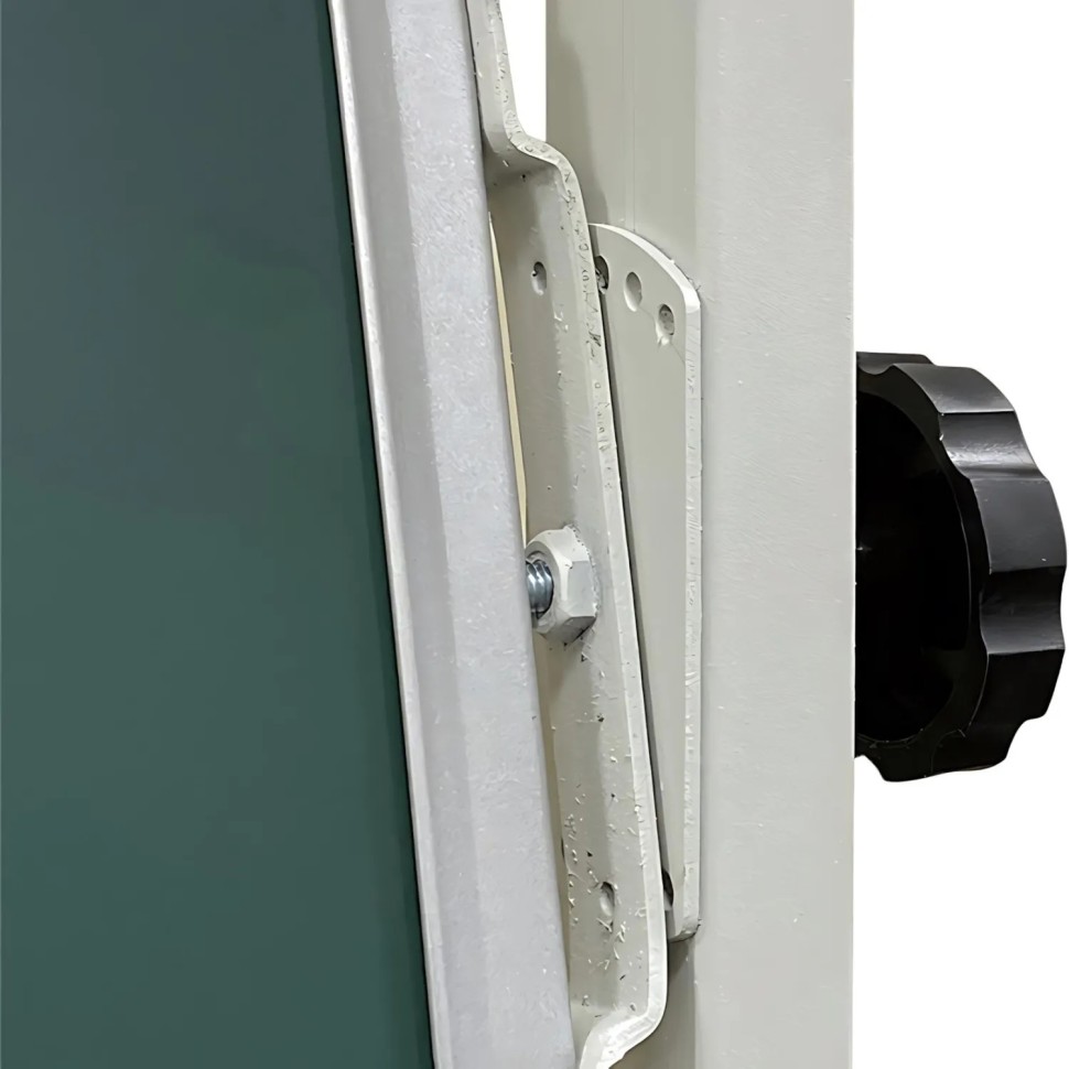 Доска меловая магнитная BoardSYS Twist 120х150,моб,поворотн,с выдв.планками