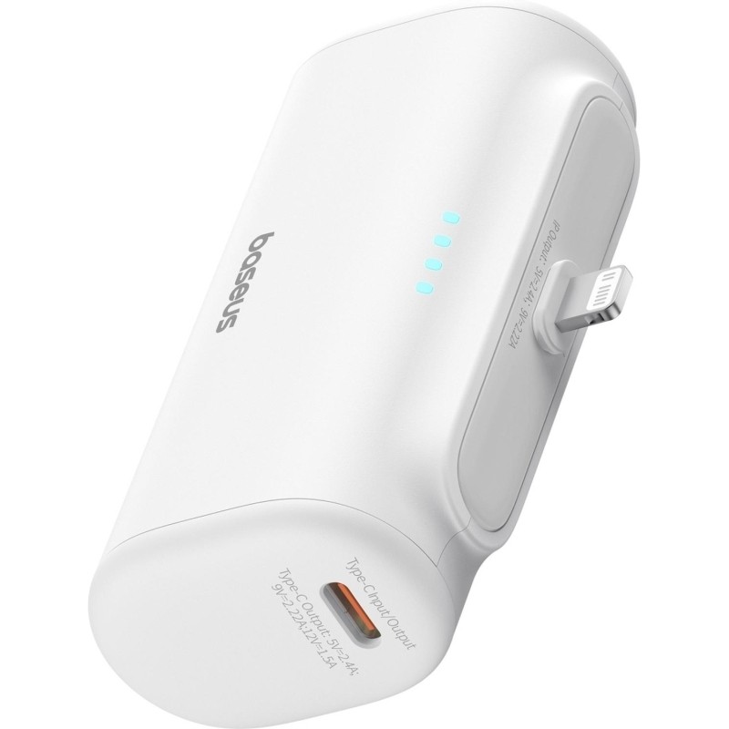 Внешний аккумулятор Baseus Compact MFI 5k mAh 20W WT (BAS-P1006830721300)