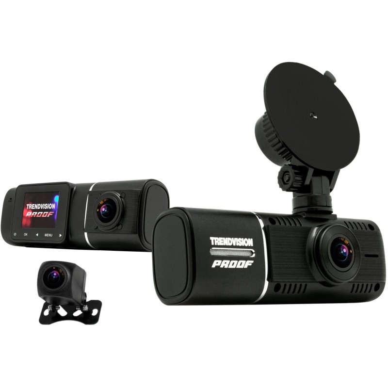 Автомобильный видеорегистратор TrendVision Proof 3CH GPS (TVP3CHG)
