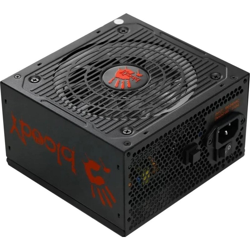 Блок питания Bloody (BD-PS700W-R)ATX 80+(20+4pin) APFC 120/fan color LED