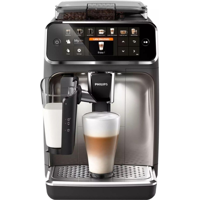 Кофемашина Philips EP5444/90 1500 Вт,15 Бар,1.8 л, дисплей, черный