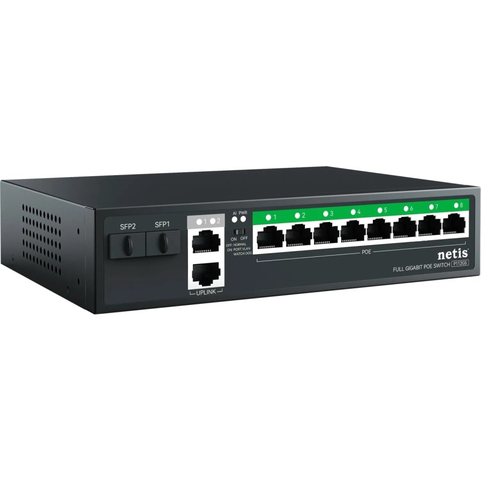 Коммутатор Netis P112GS 12PORT 10/100/1000M POE