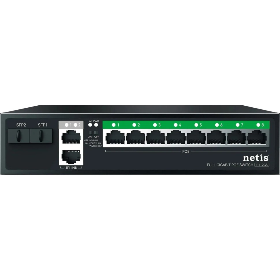 Коммутатор Netis P112GS 12PORT 10/100/1000M POE