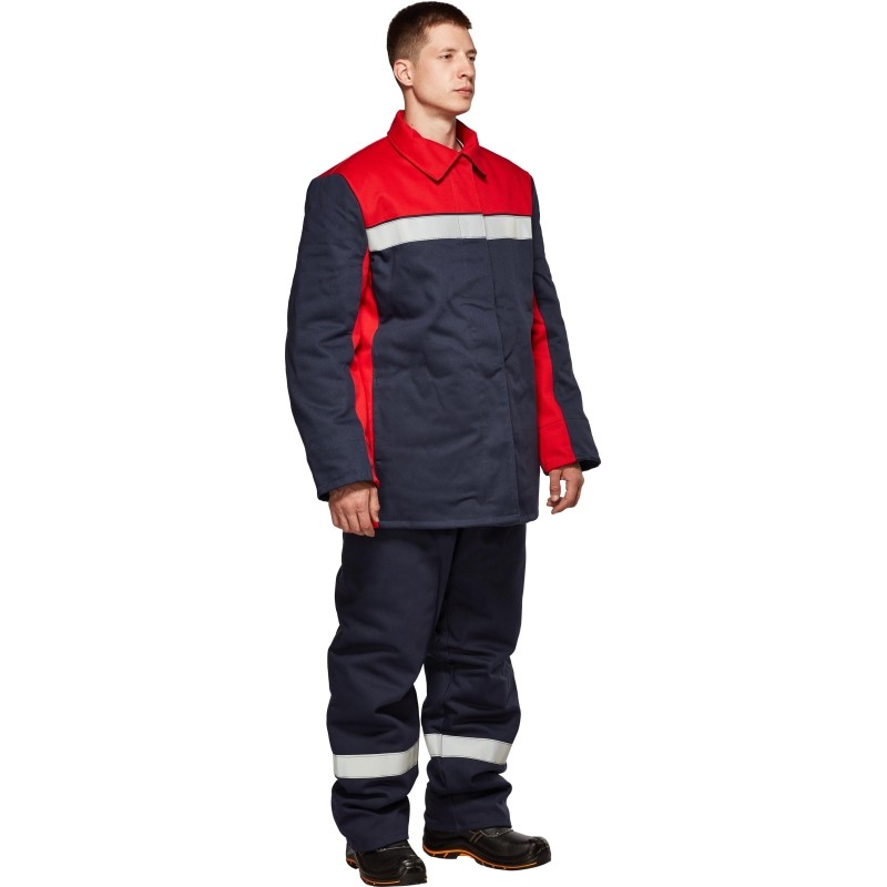 Костюм сварщика утепленный 100% х/б 450г/м2(модель КС04ОТ) (р.52-54)170-176