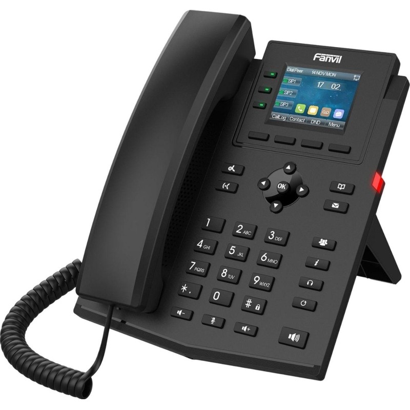 IP-телефон Fanvil X303G, 10/100/1000, LCD 320x240