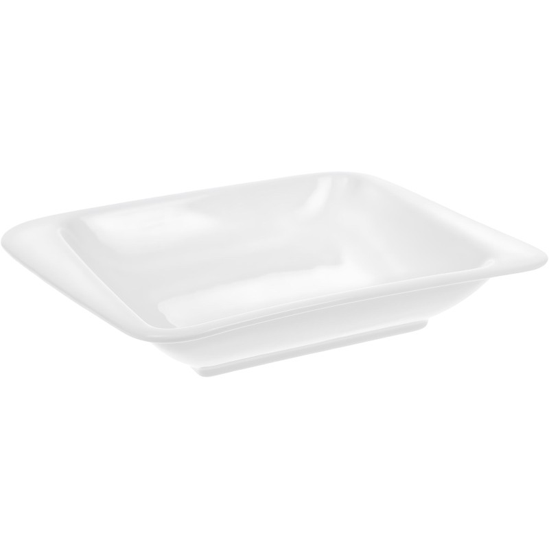 Тарелка Sam&Squito Quadro фарфор 20 см белая (6 штук в упаковке, фк785)