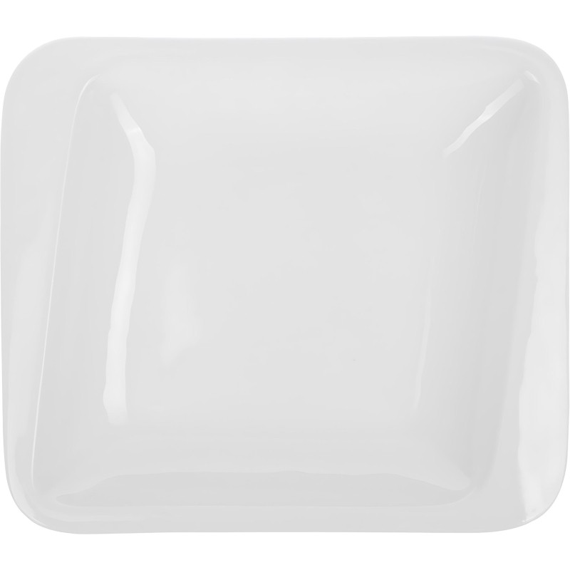 Тарелка Sam&Squito Quadro фарфор 20 см белая (6 штук в упаковке, фк785)