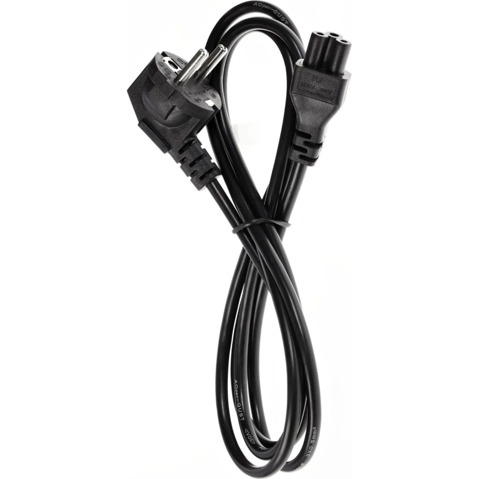 Кабель (питания)ноут 3-pin(угл. Евровилка) 3Gx0.5mm2 1.8м iOpen ACE022-1.8M
