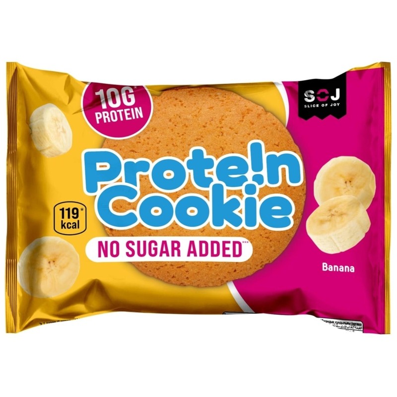 Печенье SOJ Prote!n Cookie Банан 37г